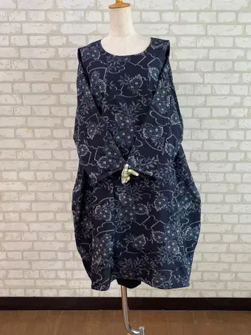 기모노 리메이크 코쿤 튜닉 원피스