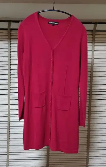 ETERNAL CASHMERE V넥 가디건 핑크 계열 L