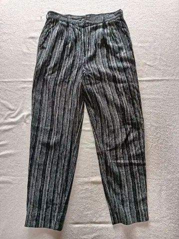 파랑과 검정 스트라이프 와이드 팬츠 구제 의류 좋아함