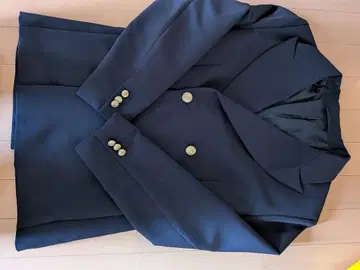 에디트 쉰 골드 버튼 허리 라인 테일러드 자켓 F 새상품급