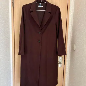 EHLA 테일러 롱 코트 브라운 M