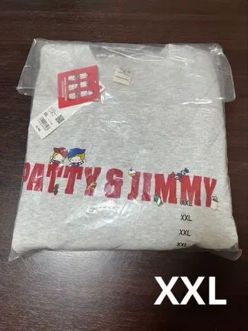 UNIQLO 산리오 캐릭터즈 스웨트 셔츠 파티&지미 XXL