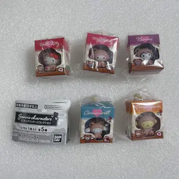 산리오 미니어처 패키지 컬렉션 컴플리트 세트 전 5종