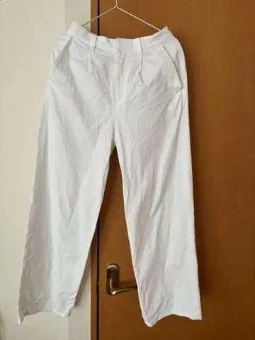 JOURNAL STANDARD relume 코튼 트윌 센터 프레스 팬츠