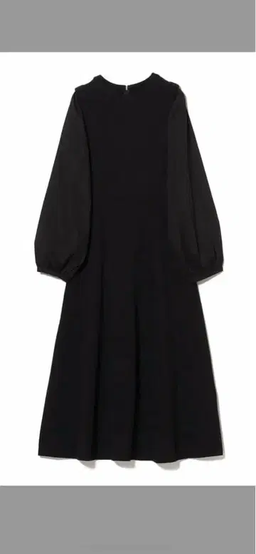 벌룬 슬리브 플레어 원피스 빔즈