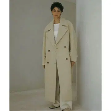 [ 새상품급 ] 에트레토쿄 더블 브레스트 울 코트