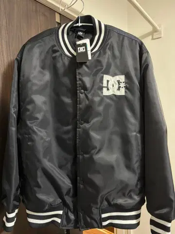 DC 바시티 자켓 블랙 발수 XL
