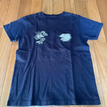 테일러 토요 x BEAMS BOY 네이비 T셔츠