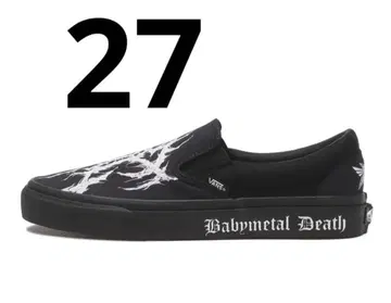 BABYMETAL x Vans Slip-On 27cm