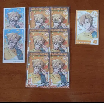 니지산지 삼미일체 후시미 가쿠 폴라로이드풍 카드