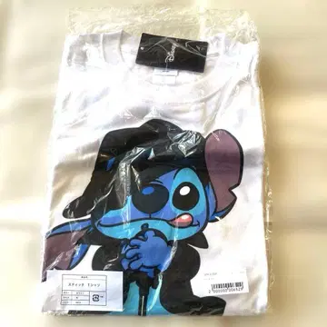 [ 미개봉 새상품 ] HYDE 스티치 T셔츠 화이트 M 디즈니 라르크