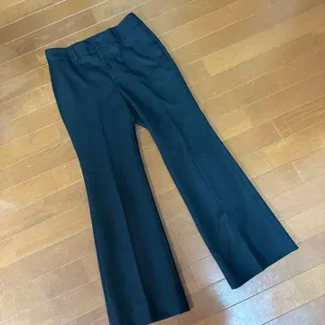 두두엠클래스 블랙 플레어 팬츠