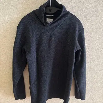 SOU SOU 지반 하운드투스 다크 그레이 하이넥 니트