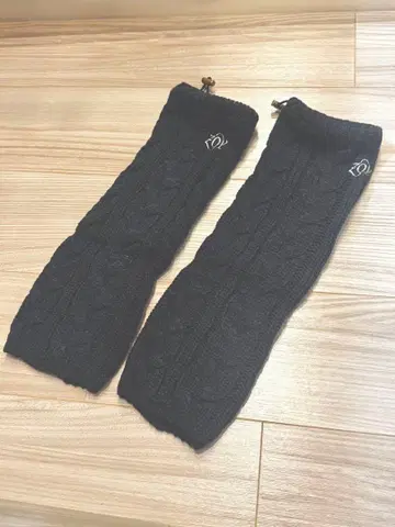 [ 미사용 새상품 ] zoy 케이블 짜임 레그 워머