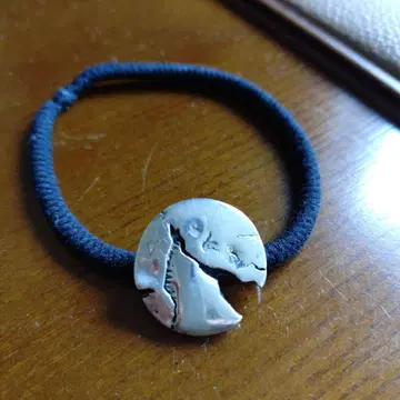 KISHIGENYA 실버 팔찌 블랙