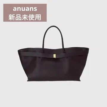 anuans 아뉴앙스 벨트 디테일 백 브라운 새상품