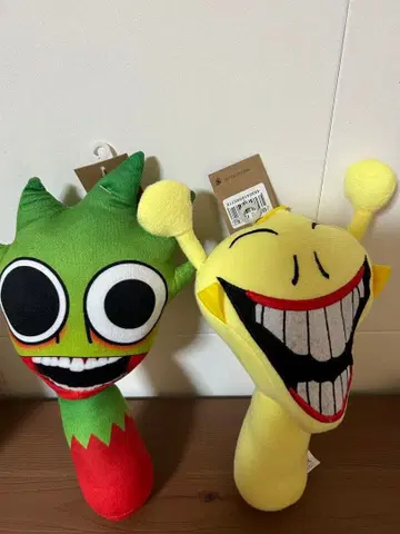 스플런키 봉제 인형 2개 세트 새상품 미사용 사이먼