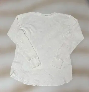 미사용 새상품 론 헤르만 서멀 론T 화이트 사이즈 L