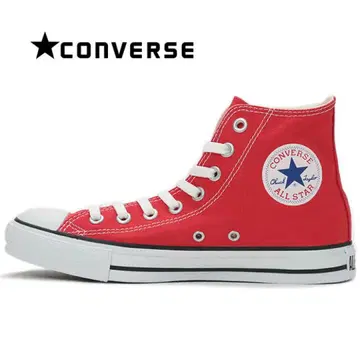 CONVERSE ALL STAR 레드 하이컷 스니커즈
