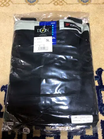 새상품 YOKOHAMA DON 오버롤 5L 블랙