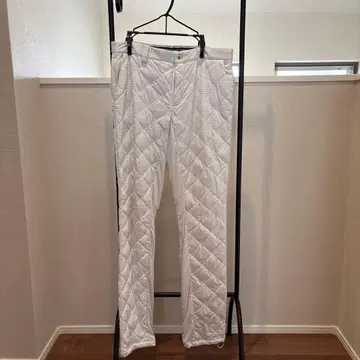 Callaway 퀼팅 팬츠 화이트