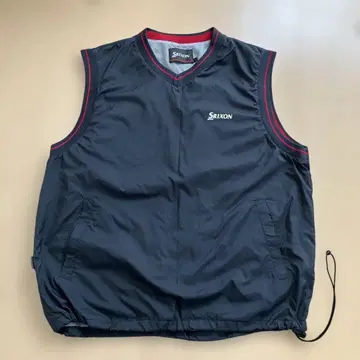 Srixon 블랙 V넥 베스트 L
