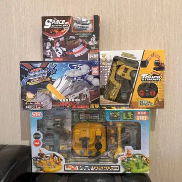 [ 남아 완구 세트 ] 우주선 셔블카 피칭 머신 트럭