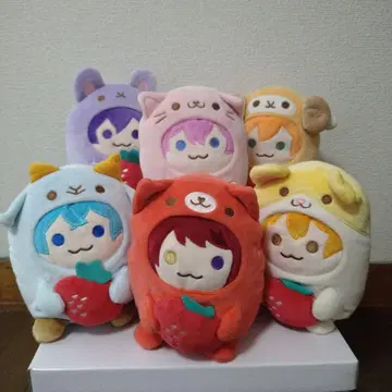스토푸리 모찌모찌 애니멀 봉제 인형 6체 세트