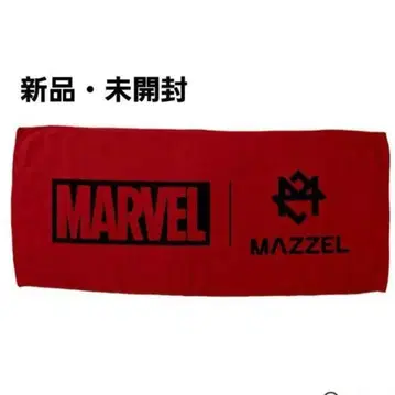 [ 새상품 ] MAZZEL MARVEL 로고 페이스 타월 (4GEEKs)
