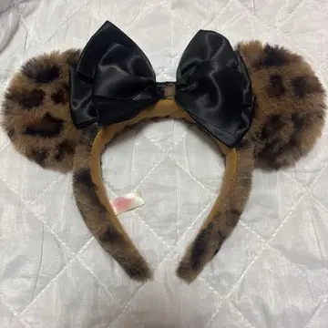 레오파드 무늬 디즈니 머리띠