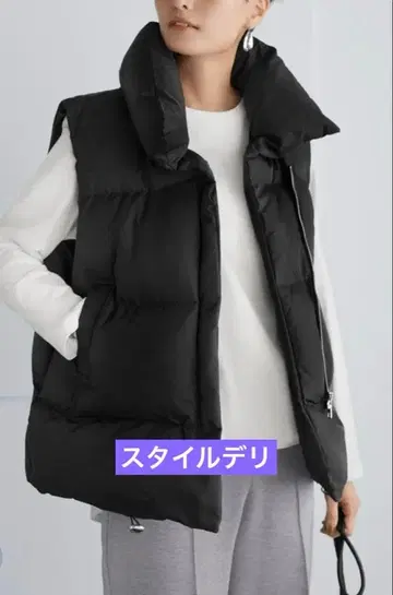 스타일 델리 볼륨 충전솜 베스트