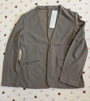 기간 한정 노카라 자켓 스트레치 소재