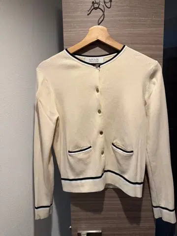 LOULOU WILLOUGHBY 아이보리 가디건