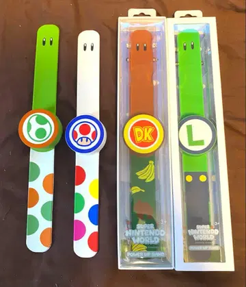 슈퍼 닌텐도 월드 파워업 밴드 USJ 4개 세트