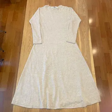 FRAMeWORK 베이지 니트 원피스