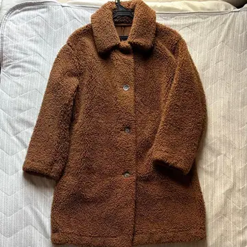 UNIQLO 브라운 롱 코트 M