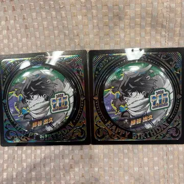 미도리야 이즈쿠 2025 벌스데이 캔뱃지 2개 세트