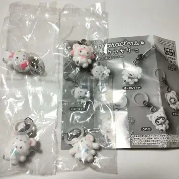 메지루시 액세서리 산리오 캐릭터즈 후와후와 스노우