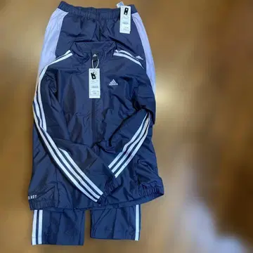 adidas 여성용 셋업 M 네이비/화이트