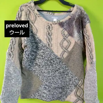 preloved 울 스웨터