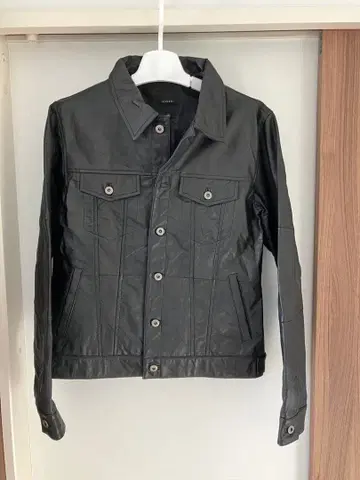 roshell 블랙 가죽 자켓 XL