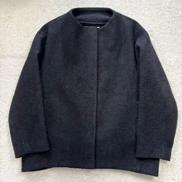 컨디션 최상 Ballsey 울 파일 밀드 빌드넥 숏코트