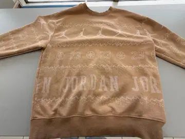 조던 ESS MMBR HLDY 플리스 크루 자켓