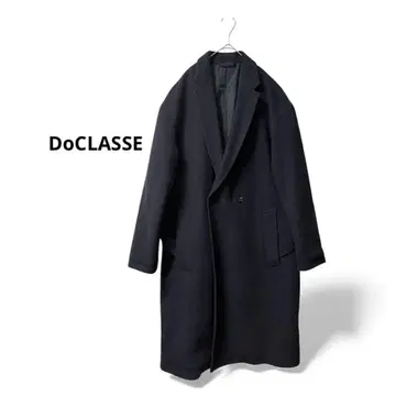 DoCLASSE 충전솜 울 롱 코트 새상품급