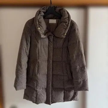 any sis by 쿠미쿄쿠 브라운 다운 자켓