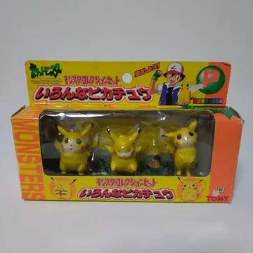 몬스터 컬렉션 세트 다양한 피카츄 포켓몬스터