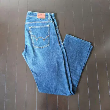 EDWIN 503 ZERO 스트레이트 데님 다크 블루 33