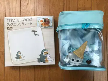 mofusand 스퀘어 플레이트 숄더백