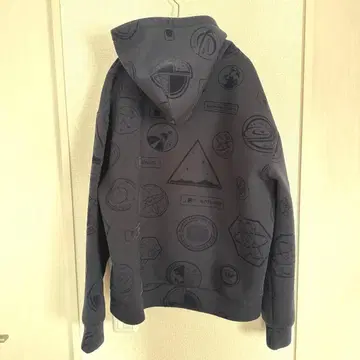 [새상품급] 아르마니 후드티 XL 네이비 로고