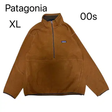 새상품급 Patagonia 플리스 자켓 XL 하프 지퍼 브라운